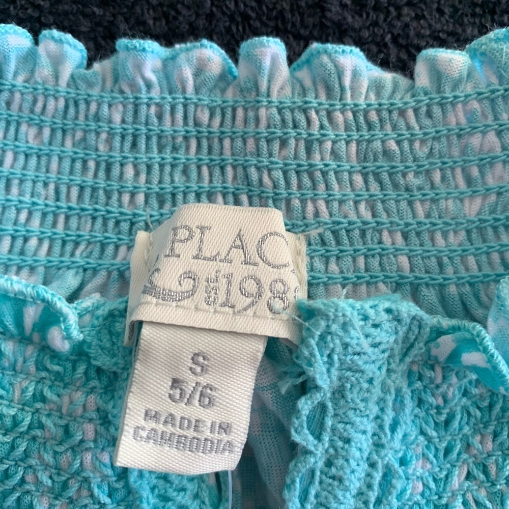 Children’s Place Blue and White Light Weight Top